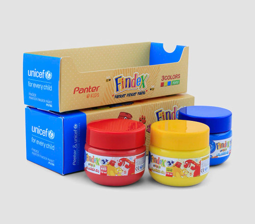 رنگ انگشتی 3 رنگ پنتر (panter)