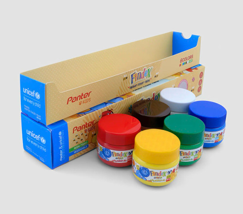 رنگ انگشتی 6 رنگ پنتر (panter)