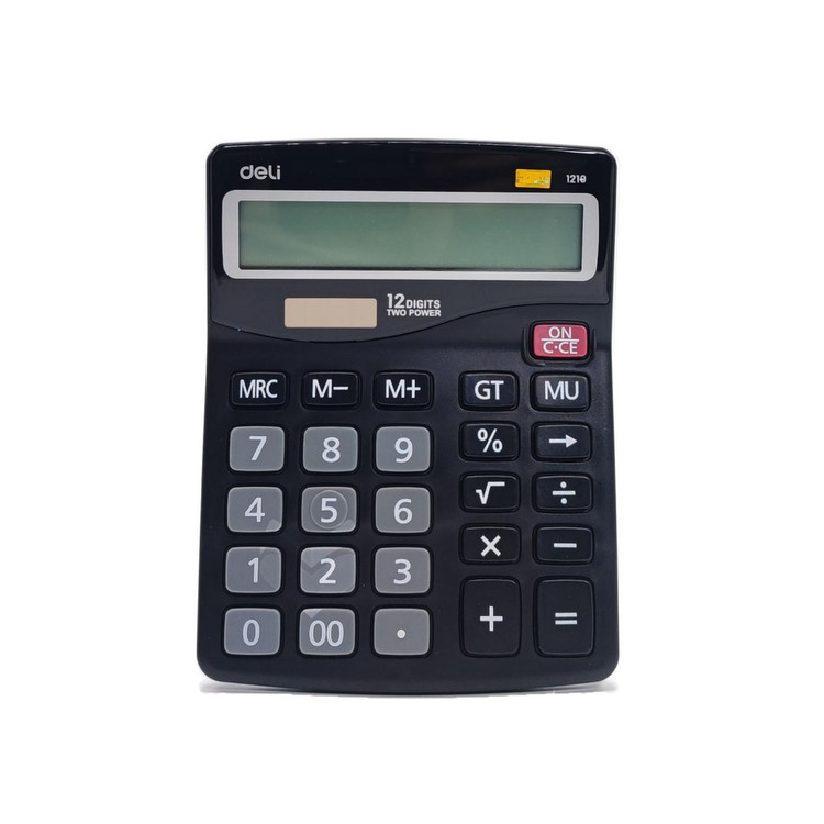 ماشین حساب12 رقم دلی deli مدل 1210
