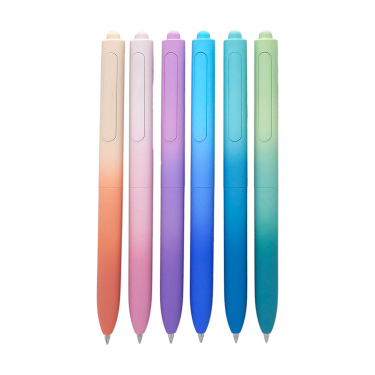 خودکار ژل 0.5 بدنه سیلیکون رایتک طرح شفق قطبی مدل w0152